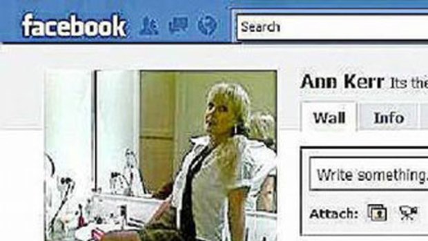 Questionable behaviour: Part of the series of photographs taken of Warwick State High School teachers splashed over one teacher’s Facebook profile page.