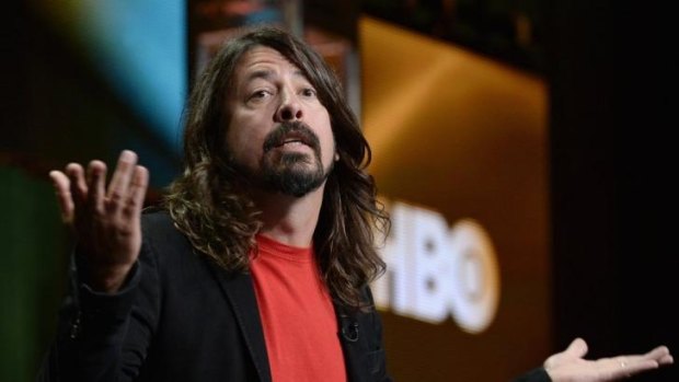 Not impressed with TV talent shows such as <i>American Idol</i> and <i>The Voice</i>: Dave Grohl.