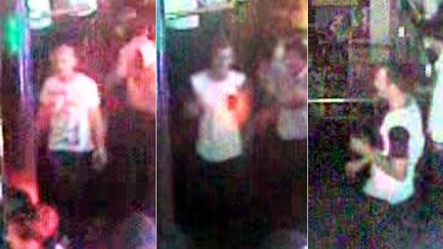 CCTV vision of the three men at Carnegies police would like to speak to.