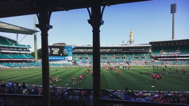 Real beneficiary: The Sydney Cricket Ground.