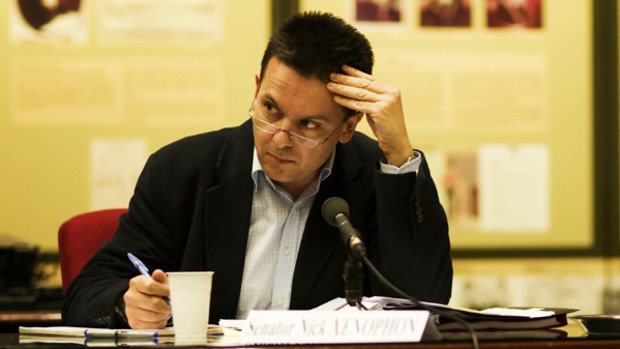 Senator Nick Xenophon: Demanding immediate ban on all politicians, party officials and advisers from election betting.