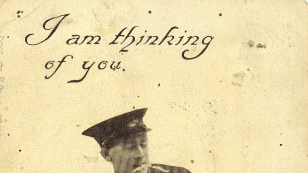 WW1 soldier and love letters.