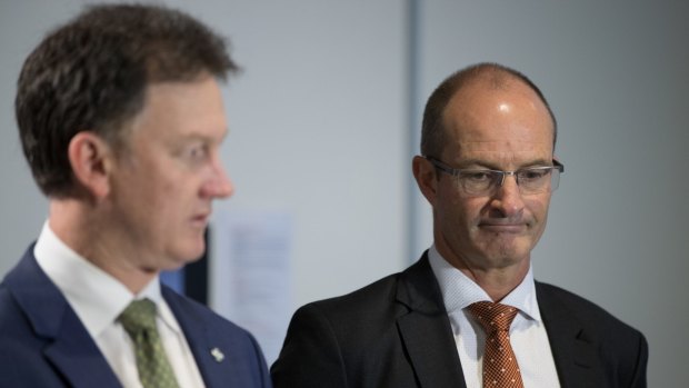 Split: AMA federal president Michael Gannon (left) and NSW president Brad Frankum have different views on the federal budget.