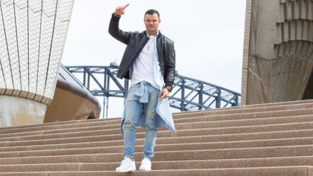 High flyer: Australia's Guy Sebastian will be putting his heart and soul into a number from his 2014 album <i>Madness</i> to sing at Eurovision in Vienna.