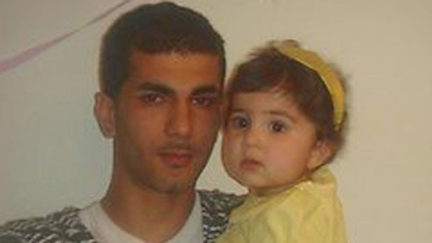 Ramazan Acar with daughter Yazmina.
