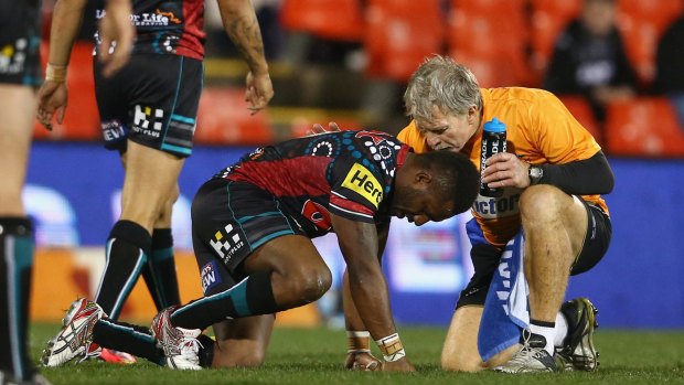 Not so bad: Panthers hooker James Segeyaro's ankle injury is not as bad as initially feared.