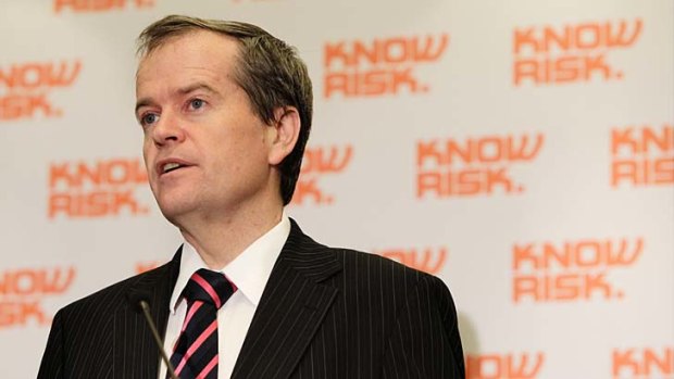 Bill Shorten: backing Julia Gillard.