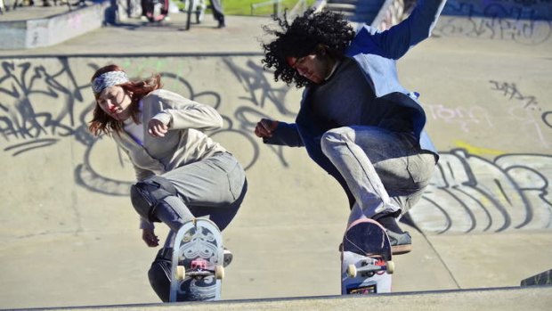 The Concrete and Bone Sessions are on at the Dulwich Hill Skate Park.
