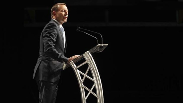 "If she [Julia Gillard] wants to take offence, of course I'm sorry about that. And if she would like me to say sorry, I'm sorry" ... Tony Abbott.