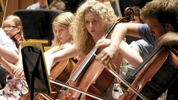 Creative opportunities: the Australian Youth Orchestra.