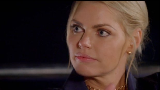 It's like looking into a mirror: Sophie Monk on her date with Stu Laundy.