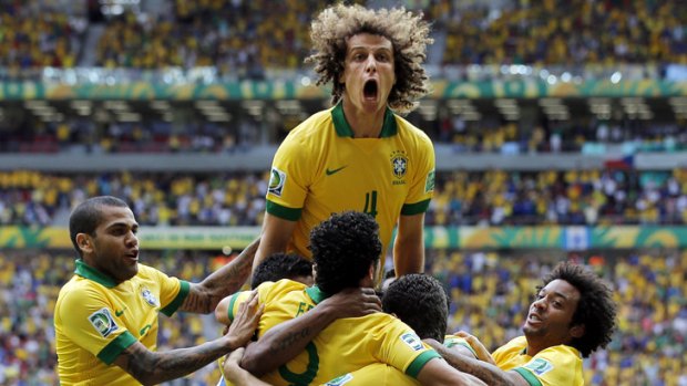 Samba stars... the Socceroos will take on Brazil in September.