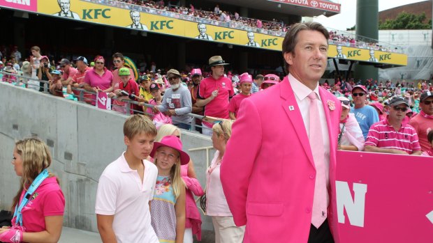 Glenn McGrath is coming to Canberra