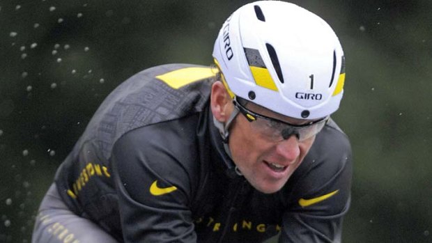All change ... Nike has dumped Lance Armstrong, who has left his role at the Livestrong charity.