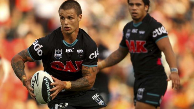 Controversy: Sandor Earl during his stint at the Panthers in 2011.