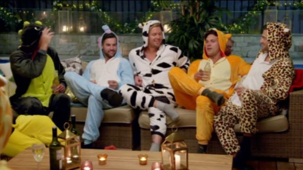 The kids table: All for one and onesies for all on The Bachelorette Australia.