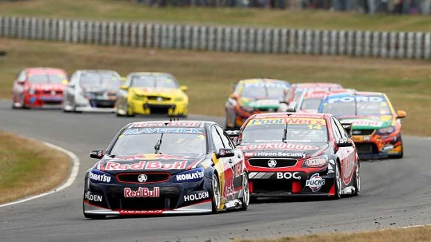 Top dog: Jamie Whincup leads the V8 drivers' championship.