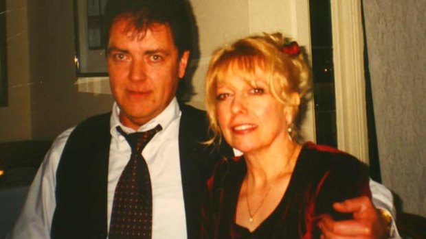 Executed: Terrence Hodson and his wife, Christine.