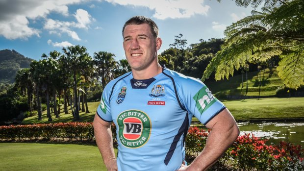 Eye on the future: Blues skipper Paul Gallen says he has plenty of experience and wants to stay involved with the game. 