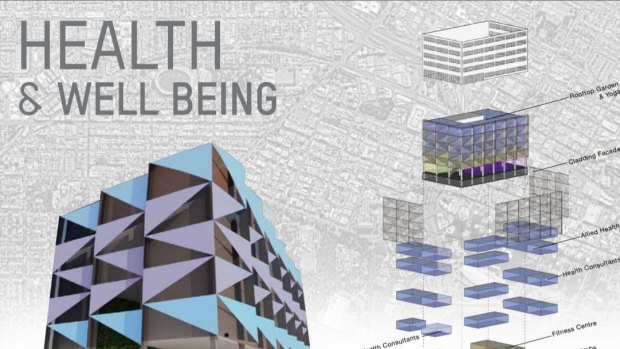 Hubs of health, fitness and treatment could be housed in revitalised buildings.
