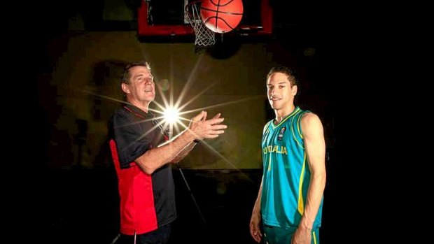 Australian under-19 basketball player Tad Dufelmeier Jnr following in the footsteps of his dad, former Canberra Cannons player Tad Dufelmeier.