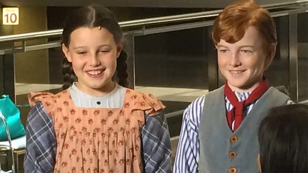 Young Brisbane actors Sophie Moman and Campbell MacCorquodale are among the stars in Chitty Chitty Bang Bang.