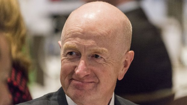 RBA governor Glenn Stevens... The RBA could begin cutting official interest rates in November, Goldman Sachs predicts.