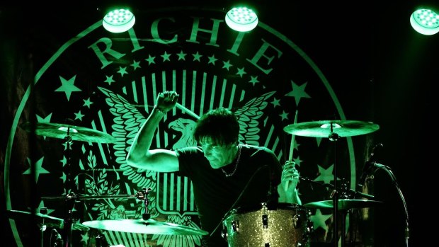 Richie Ramone played drums on three Ramones albums during the 1980s. 