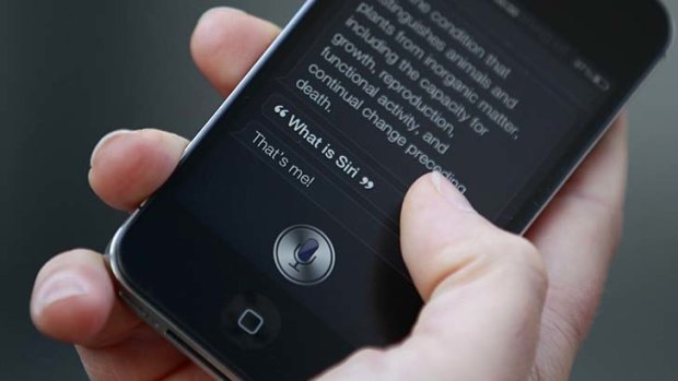 Apple's Siri ... unrivalled by the Galaxy's voice assistant.