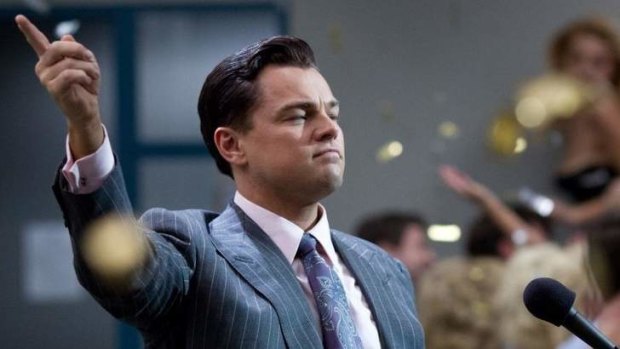 Books are getting a boost from well-made movies, including <i>The Wolf of Wall Street</i> starring Leonardo DiCaprio.