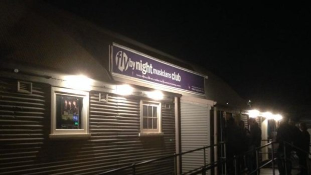 The Fly by Night club is facing closure.