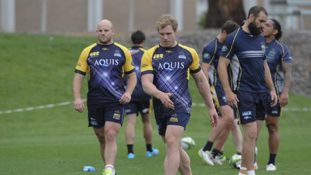 Brumbies captain Stephen Moore and David Pocock are two of nine players to leave the Brumbies this year.