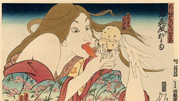 Fast-food culture ... Masami Teraoka's  <em>31 Flavors Invading Japan/Today's Special</em> (1980-82).