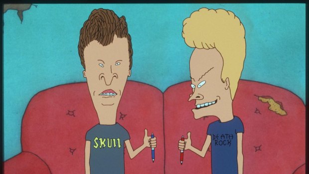 Forerunners: MTV's Beavis and Butthead.