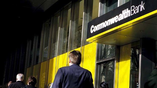 CBA shares have hit record highs as investors chase yield.