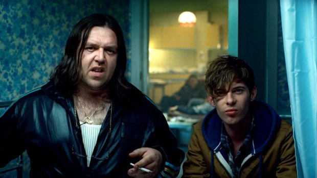 Nick Frost (Ron) and Luke Treadaway (Brewis) discuss the potential origins of the female corpse from the movie Attack the Block.