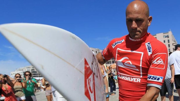 Kelly Slater: Celebrations for 11th world crown were slightly premature.
