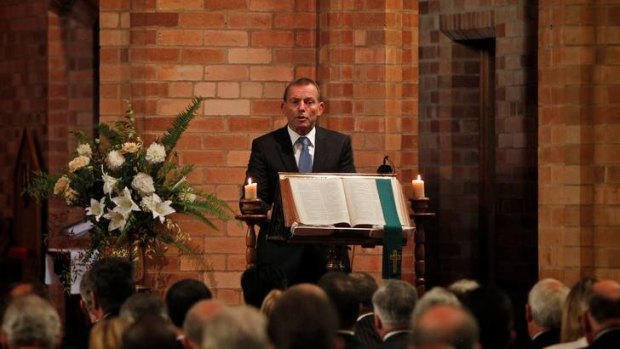 Tony Abbott remains firmly in the Catholic Church tradition.
