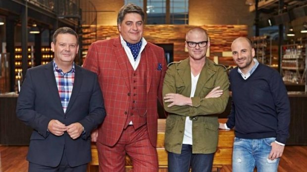 <i>MasterChef</i> the judges welcome Heston Blumenthal to the ranks.