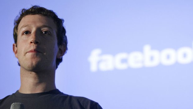 Mark Zuckerberg ... Doubts are intensifying about the Facebook business model.