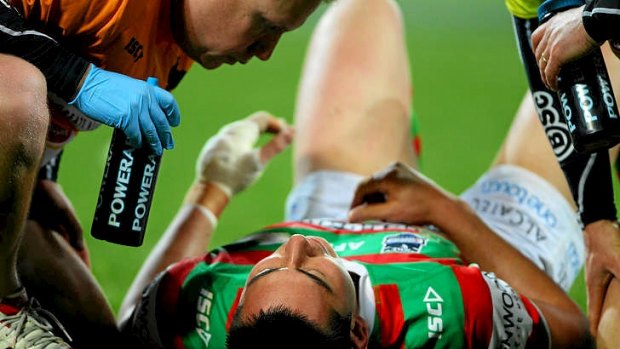 Wounded Rabbits &#8230; South Sydney face an anxious week awaiting medical reports on several stars injured in their clash with Melbourne on Saturday night.