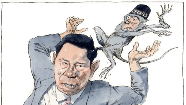 The monkey on SBY's back.