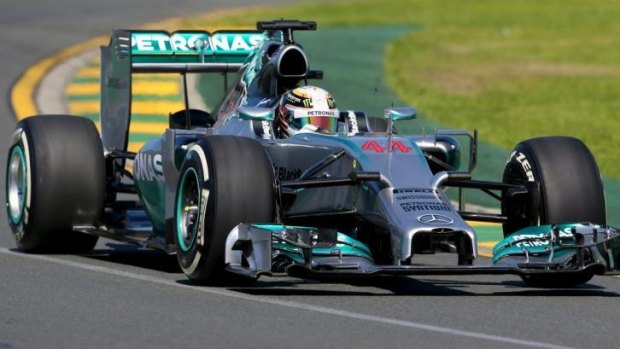 Winning form: Lewis Hamilton has won the past three F1 races.