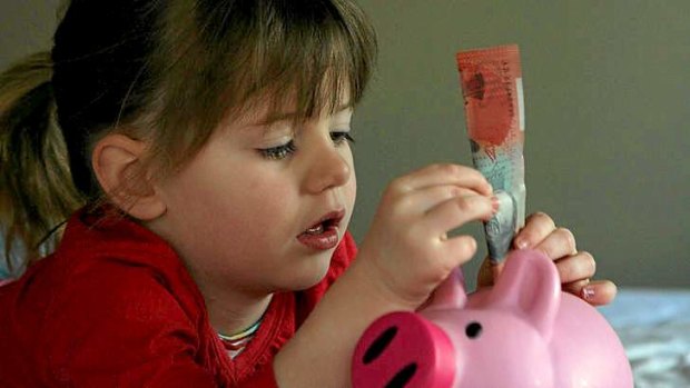 According to the survey, most children aged seven knew how to recognise the value of money and what it means to have an income.