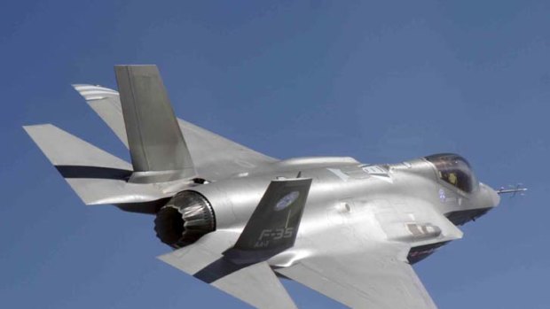Top of the line ... the Joint Strike Fighter, Lockheed Martin F-35 Lightning II.