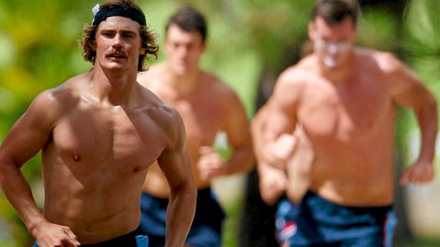 Berrick Barnes was one of several Wallaby players to return early to training for the Waratahs.