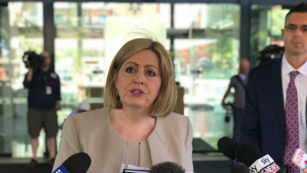 Lisa Scaffidi will front a second penalty hearing, with 26 fewer breaches, on Tuesday. 