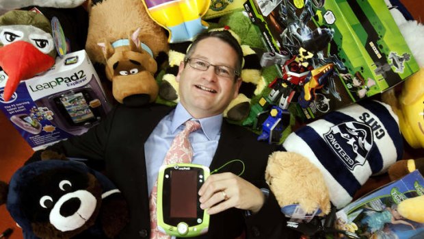 Funtastic chief Stewart Downs is pleased with the company's growth.