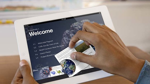 Apple's new digital textbook service called iBooks 2 has been released.