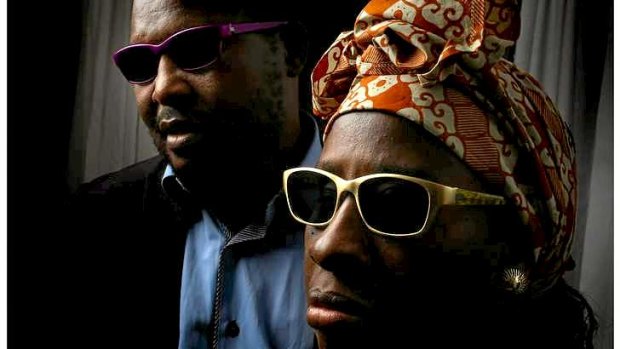 Mariam Doumbia and Amadou Bagayoko, musicians from Mali, are playing at the Melbourne Festival.